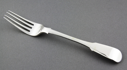 Chinese Export Silver Tablefork - Yatshing